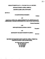 Elizabeth Metis Settlement v. Transwest Energy