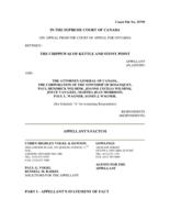 Chippewas of Kettle and Stony Point v. Canada (Attorney General), [1998] 3 C.N.L.R. iv (S.C.C.), aff