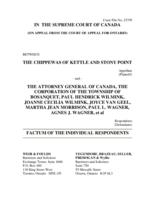 Chippewas of Kettle and Stony Point v. Canada (Attorney General), [1998] 3 C.N.L.R. iv (S.C.C.)