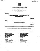 Recalma v. Canada, [1998] 3 C.N.L.R. 279 (F.C.A.), aff’g [1997] 4 C.N.L.R. 272 (T.C.C.)