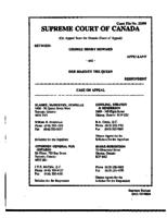 R. v. Howard, [1994] 3 C.N.L.R. 146 (S.C.C.), aff\\\\'g [1992] 2 C.N.L.R. 122 (Ont. C.A.)