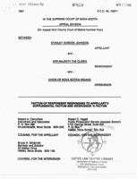Johnson v. Nova Scotia (A.G.), [1990] 2 C.N.L.R. 62 (N.S.S.C., A.D.)