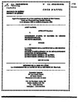 Vachon c. Commission des lésions professionnelles et Commission...[2000] 4 C.N.L.R. 292 (Que. C.A.)